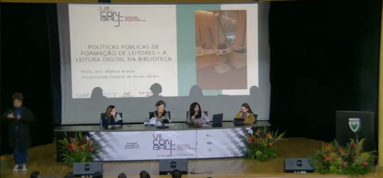 Coordenadora do NEPCED participou de mesa sobre leitura literária e tecnologias digitais no VII Congresso Brasileiro de Alfabetização (CONBAlf) Coordenadora do NEPCED participou de mesa sobre leitura literária e tecnologias digitais no VII Congresso Brasileiro de Alfabetização (CONBAlf)